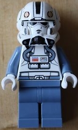 LEGO Minifigure -- Clone Pilot, Ep.3 with Open Helmet and White Head-Star Wars / Star Wars Episode 3 -- SW0281 -- Creative Brick Builders